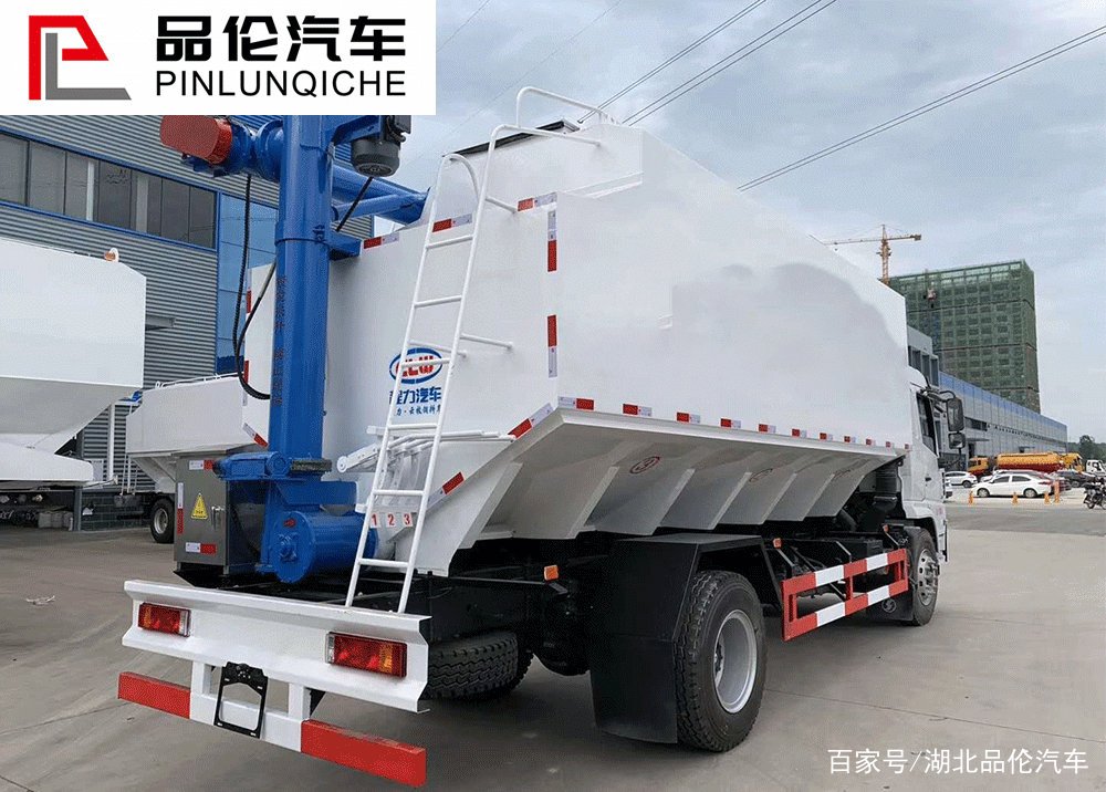 陜汽軒德散裝飼料運輸車/散裝飼料車(20方)詳細參數價格